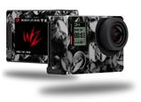 Skulls Confetti White - Decal Style Skin fits GoPro Hero 4 Silver Camera (GOPRO SOLD SEPARATELY)