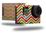 Zig Zag Colors 01 - Decal Style Skin fits GoPro Hero 4 Black Camera (GOPRO SOLD SEPARATELY)