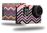 Zig Zag Colors 02 - Decal Style Skin fits GoPro Hero 4 Black Camera (GOPRO SOLD SEPARATELY)
