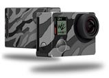 Camouflage Gray - Decal Style Skin fits GoPro Hero 4 Black Camera (GOPRO SOLD SEPARATELY)