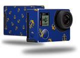 Anchors Away Blue - Decal Style Skin fits GoPro Hero 4 Black Camera (GOPRO SOLD SEPARATELY)