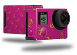 Anchors Away Fuschia Hot Pink - Decal Style Skin fits GoPro Hero 4 Black Camera (GOPRO SOLD SEPARATELY)