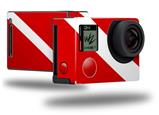 Dive Scuba Flag - Decal Style Skin fits GoPro Hero 4 Black Camera (GOPRO SOLD SEPARATELY)