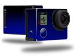Smooth Fades Blue Black - Decal Style Skin fits GoPro Hero 4 Black Camera (GOPRO SOLD SEPARATELY)