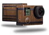 Wooden Barrel - Decal Style Skin fits GoPro Hero 4 Black Camera (GOPRO SOLD SEPARATELY)