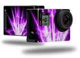 Lightning Purple - Decal Style Skin fits GoPro Hero 4 Black Camera (GOPRO SOLD SEPARATELY)
