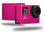 Solids Collection Fushia - Decal Style Skin fits GoPro Hero 4 Black Camera (GOPRO SOLD SEPARATELY)