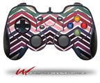 Zig Zag Colors 02 - Decal Style Skin fits Logitech F310 Gamepad Controller (CONTROLLER NOT INCLUDED)