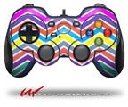 Zig Zag Colors 04 - Decal Style Skin fits Logitech F310 Gamepad Controller (CONTROLLER NOT INCLUDED)