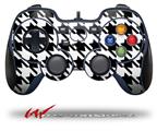 Houndstooth Black and White - Decal Style Skin fits Logitech F310 Gamepad Controller (CONTROLLER NOT INCLUDED)