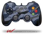 Camouflage Blue - Decal Style Skin fits Logitech F310 Gamepad Controller (CONTROLLER NOT INCLUDED)