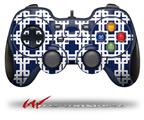 Boxed Navy Blue - Decal Style Skin fits Logitech F310 Gamepad Controller (CONTROLLER NOT INCLUDED)