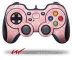 Wavey Pink - Decal Style Skin fits Logitech F310 Gamepad Controller (CONTROLLER NOT INCLUDED)