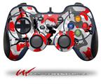 Sexy Girl Silhouette Camo Red - Decal Style Skin fits Logitech F310 Gamepad Controller (CONTROLLER NOT INCLUDED)