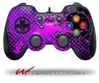 Halftone Splatter Hot Pink Purple - Decal Style Skin fits Logitech F310 Gamepad Controller (CONTROLLER NOT INCLUDED)