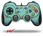 Anchors Away Seafoam Green - Decal Style Skin fits Logitech F310 Gamepad Controller (CONTROLLER NOT INCLUDED)