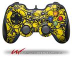 Scattered Skulls Yellow - Decal Style Skin fits Logitech F310 Gamepad Controller (CONTROLLER NOT INCLUDED)