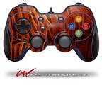 Fractal Fur Tiger - Decal Style Skin fits Logitech F310 Gamepad Controller (CONTROLLER NOT INCLUDED)