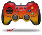 Smooth Fades Yellow Red - Decal Style Skin fits Logitech F310 Gamepad Controller (CONTROLLER NOT INCLUDED)