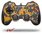 WraptorCamo Old School Camouflage Camo Orange - Decal Style Skin fits Logitech F310 Gamepad Controller (CONTROLLER NOT INCLUDED)
