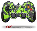 WraptorCamo Old School Camouflage Camo Lime Green - Decal Style Skin fits Logitech F310 Gamepad Controller (CONTROLLER NOT INCLUDED)