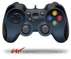 Smooth Fades Blue Dust Black - Decal Style Skin fits Logitech F310 Gamepad Controller (CONTROLLER NOT INCLUDED)