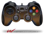 Smooth Fades Bronze Black - Decal Style Skin fits Logitech F310 Gamepad Controller (CONTROLLER NOT INCLUDED)