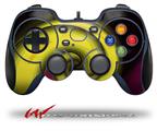 Alecias Swirl 01 Yellow - Decal Style Skin fits Logitech F310 Gamepad Controller (CONTROLLER NOT INCLUDED)