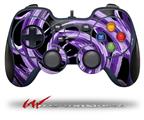 Alecias Swirl 02 Purple - Decal Style Skin fits Logitech F310 Gamepad Controller (CONTROLLER NOT INCLUDED)