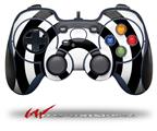 Bullseye Black and White - Decal Style Skin fits Logitech F310 Gamepad Controller (CONTROLLER NOT INCLUDED)