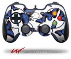 Butterflies Blue - Decal Style Skin fits Logitech F310 Gamepad Controller (CONTROLLER NOT INCLUDED)