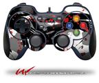 Abstract 02 Red - Decal Style Skin fits Logitech F310 Gamepad Controller (CONTROLLER NOT INCLUDED)