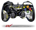 Abstract 02 Yellow - Decal Style Skin fits Logitech F310 Gamepad Controller (CONTROLLER NOT INCLUDED)