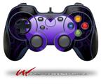 Glass Heart Grunge Purple - Decal Style Skin fits Logitech F310 Gamepad Controller (CONTROLLER NOT INCLUDED)