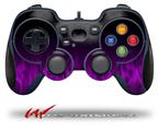 Fire Purple - Decal Style Skin fits Logitech F310 Gamepad Controller (CONTROLLER NOT INCLUDED)