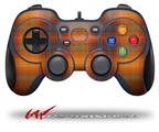 Plaid Pumpkin Orange - Decal Style Skin fits Logitech F310 Gamepad Controller (CONTROLLER NOT INCLUDED)