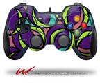 Crazy Dots 01 - Decal Style Skin fits Logitech F310 Gamepad Controller (CONTROLLER NOT INCLUDED)