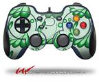 Petals Green - Decal Style Skin fits Logitech F310 Gamepad Controller (CONTROLLER NOT INCLUDED)