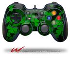 St Patricks Clover Confetti - Decal Style Skin fits Logitech F310 Gamepad Controller (CONTROLLER NOT INCLUDED)
