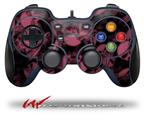 Skulls Confetti Pink - Decal Style Skin fits Logitech F310 Gamepad Controller (CONTROLLER NOT INCLUDED)