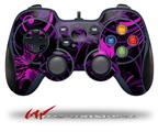 Twisted Garden Purple and Hot Pink - Decal Style Skin fits Logitech F310 Gamepad Controller (CONTROLLER NOT INCLUDED)