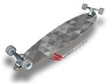 Triangle Mosaic Gray - Decal Style Vinyl Wrap Skin fits Longboard Skateboards up to 10"x42" (LONGBOARD NOT INCLUDED)