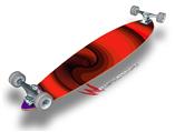 Alecias Swirl 01 Red - Decal Style Vinyl Wrap Skin fits Longboard Skateboards up to 10"x42" (LONGBOARD NOT INCLUDED)