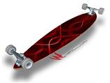 Abstract 01 Red - Decal Style Vinyl Wrap Skin fits Longboard Skateboards up to 10"x42" (LONGBOARD NOT INCLUDED)