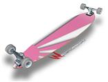 Rising Sun Japanese Flag Pink - Decal Style Vinyl Wrap Skin fits Longboard Skateboards up to 10"x42" (LONGBOARD NOT INCLUDED)