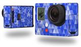 Triangle Mosaic Blue - Decal Style Skin fits GoPro Hero 3+ Camera (GOPRO NOT INCLUDED)