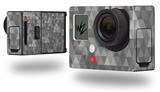 Triangle Mosaic Gray - Decal Style Skin fits GoPro Hero 3+ Camera (GOPRO NOT INCLUDED)