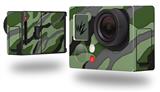 Camouflage Green - Decal Style Skin fits GoPro Hero 3+ Camera (GOPRO NOT INCLUDED)