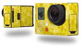 Triangle Mosaic Yellow - Decal Style Skin fits GoPro Hero 3+ Camera (GOPRO NOT INCLUDED)
