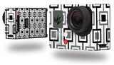 Squares In Squares - Decal Style Skin fits GoPro Hero 3+ Camera (GOPRO NOT INCLUDED)